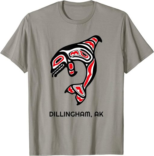 Dillingham Alaska Native American Indian Orca Killer-Whale T-Shirt